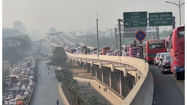 রাজধানীতে গাড়িচাপায় ২ শ্রমিক নিহত, সড়ক অবরোধ